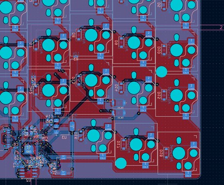 自作キーボードの設計をケースも含めて行います ファームウェアも全部コミコミ！発注用データ。商用利用可。 イメージ1