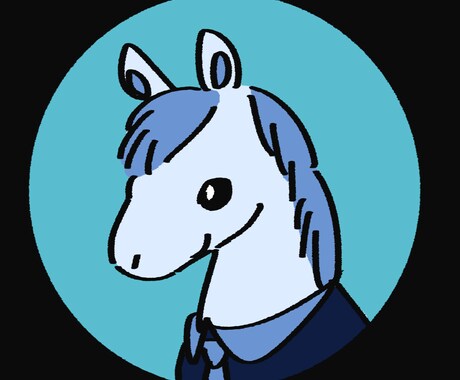 シンプルでゆるい動物キャラクターイラスト作成します ゆるい感じの動物キャラアイコンを作成いたします！ イメージ1