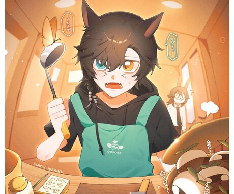 思わず二度見しちゃう！？イラスト描きます 男女問わず制作可！グッズや動画配信などにも！ イメージ1