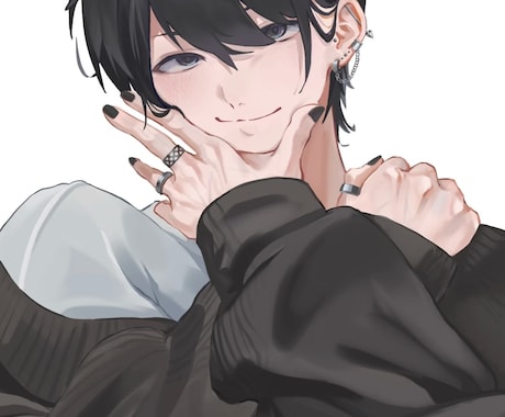 キャラクターのイラストを描きます イメージ1