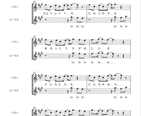 日本アカデミー賞受賞作家がメロ譜・伴奏譜を創ります 日本アカデミー賞受賞作家によるメロ譜＆伴奏譜作成サービス イメージ2