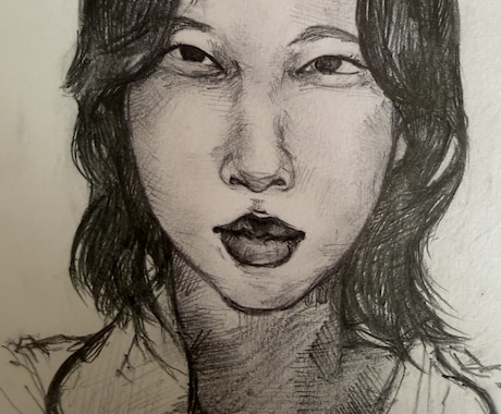 似顔絵、イラストなんかを鉛筆で描かせていただきます 幼稚ながらも美しく、笑顔で描かせてもらいます！ イメージ1