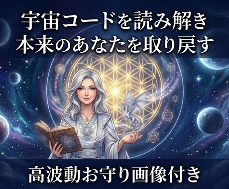 占いさえも必要としない歓びの人生へ誘います 魂の設計図を読み解き、本来の輝きを取り戻す「調律」の旅へ導く イメージ1