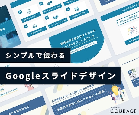 シンプルで伝わるスライドデザイン作成します シンプルで伝わるスライドデザインを作成 イメージ1