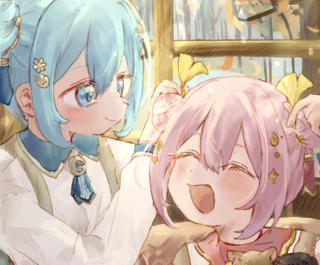 25%オフ】温かみのある一枚絵イラストを制作します 生きたキャラクターをこころを込めてお描きします。 イメージ1