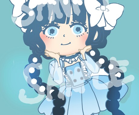アイコンや等身・ミニSDを描きます 落ち着いた雰囲気や可愛いSDを受け付けてます。 イメージ2