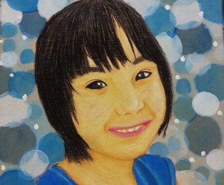 似顔絵描きます 世界に１つだけ！チョークアートで似顔絵を描きます イメージ1