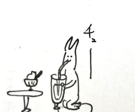 ゆるかわ☆ホップなイラストを作成します 最短お届け日２日！販売・宣伝にお使いただけます イメージ2
