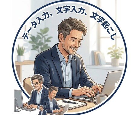 データ入力や文字入力のお手伝いをしますます 丁寧で正確なデータ入力をお手伝いします イメージ1
