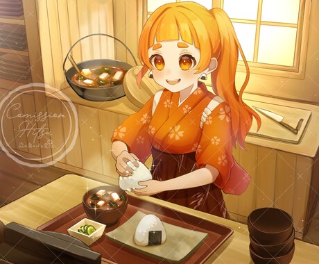 背景にもこだわった一枚絵を制作します 一枚絵・記念日・サムネ・グッズ幅広く対応しています！ イメージ2