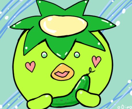 ゆるゆるイラスト作成します 見て飾ってワクワクを増やしませんか？ イメージ2
