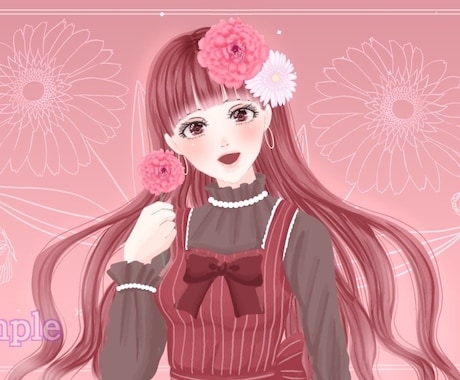 セミオーダー歌ってみたイラスト描きます 雰囲気で選べる3タイプ／配信用サムネ・MVにも対応 イメージ2