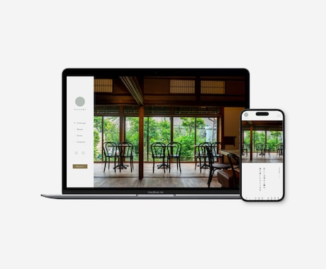 StudioでおしゃれなHPを作成いたします ギャラリーサイトに掲載実績ありのデザイナーが作成します イメージ1