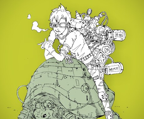 キャラクター、モンスター系のイラストを提供します スタイリッシュな作品をつくりあげます。 イメージ2