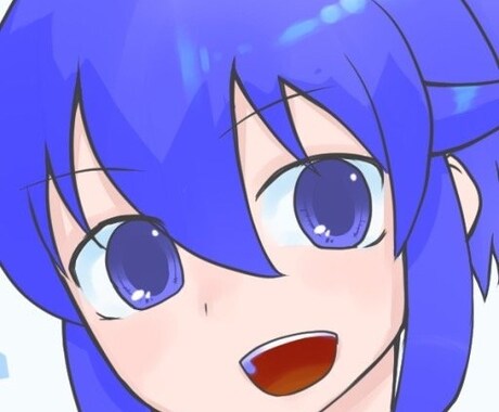 SNS用アニメ・漫画風イラストアイコン描きます 製作者と同等の利用許諾をいたします。商用利用・二次使用可能。 イメージ1