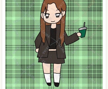 ミニキャラ似顔絵お描きします 厳しいルールやオプションなし！ イメージ1