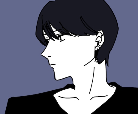 超シンプルでかっこいいアイコンイラスト描きます かっこいいのに気取ってないデザインが売りです イメージ1