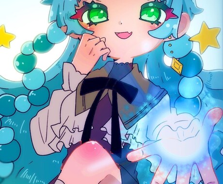 女性キャラクター限定‼️SNS等のアイコン描きます ロリータ系、メンヘラ系の女の子好きの方は是非！ イメージ2