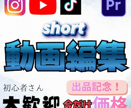 ショート動画作成いたします YouTube、Instagram、TikTok各SNS対応 イメージ1