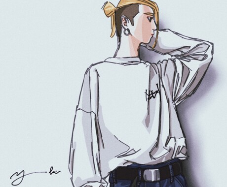 ストリート系のサンプルなイラスト描きます 短納期・お安い値段でご要望に答えます！ イメージ2