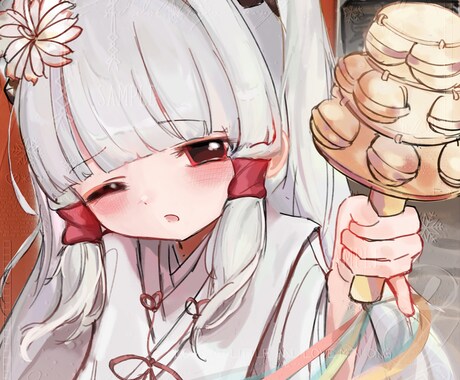 アイコンを描かせていただきます かわいい女の子のアイコンを描かせてください！ イメージ2