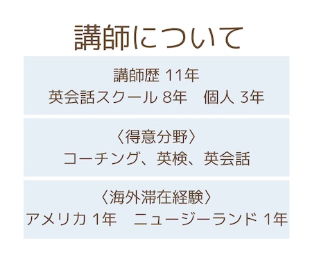 日本語＆英語でゆるーくおしゃべりします 【講師歴11年】かっちりした英会話はまだ勇気がない人に イメージ1