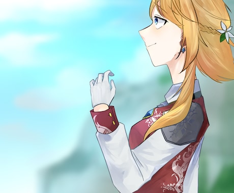 安くて可愛いイラスト描きます アイコン、一枚絵、全身絵など様々なイラストに対応！ イメージ2