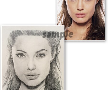 鉛筆スケッチ風のリアルな似顔絵を描きます プロフィール写真用や、記念用や贈り物にもどうぞ！ イメージ2