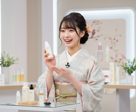 ライブコマース（配信）に出演できる美女を紹介します 視聴者を引き付ける演者をキャスティング！ イメージ1