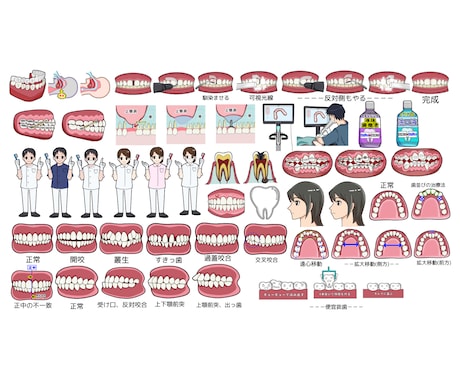 医療専門イラスト！商用OK！なんでも描きます SNS運用、挿絵にも◎医療のリアルな写真からポップな絵に☆ イメージ2