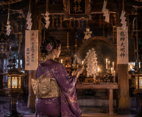 お相手との恋愛相性を霊視し、結婚の縁結びをします 秘伝の祈祷でお相手があなたから離れられないようにします。 イメージ2
