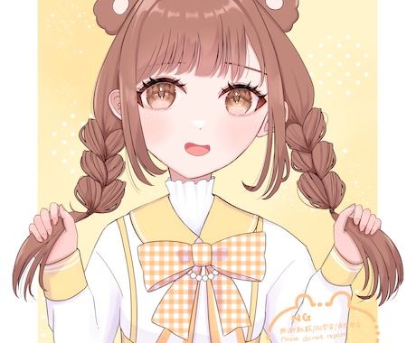 ふんわり可愛いアイコン描きます X・インスタなどご希望の用途で使用できます！ イメージ1