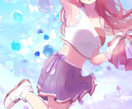 ご要望に合わせて色んなイラスト描きます 一枚絵、配信用イラスト歌ってみたなど。女の子も男の子もOK イメージ2