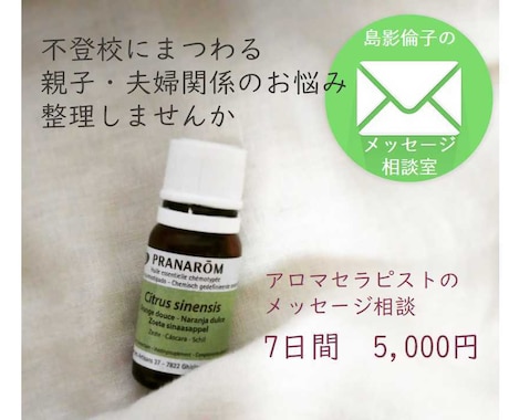 不登校にまつわる親子・夫婦関係のお悩みを整理します グルグル思考や打ち消せない不安の「根っこ」をケアしませんか イメージ1