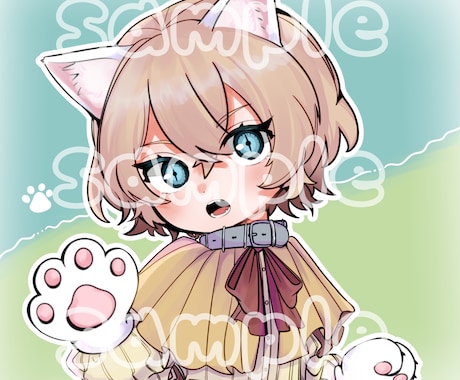 SNSアイコン描きます デフォルメでSNSアイコンを描きます！ イメージ1