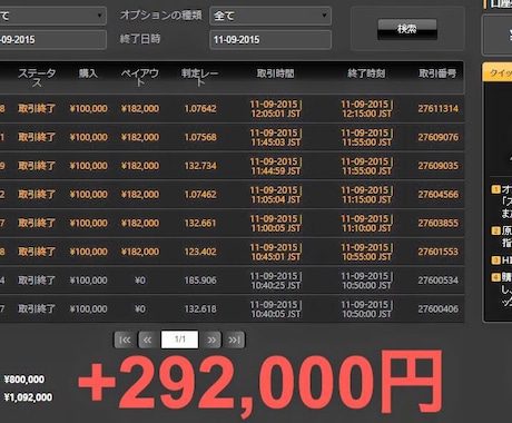 【1日5000円を確実に稼ぐ方法を伝授】～1000円投資から始められるバイナリーオプションを通じて～ イメージ1