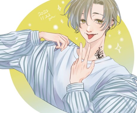 SNS等のアイコ描きます イメージ1