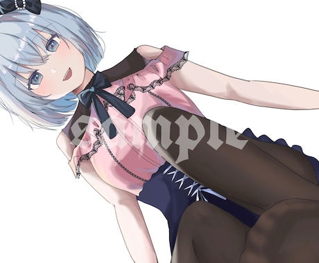 安価で可愛いかっこいいイラスト描きます 配信用立ち絵、SNSアイコン、VTuber立ち絵 イメージ2