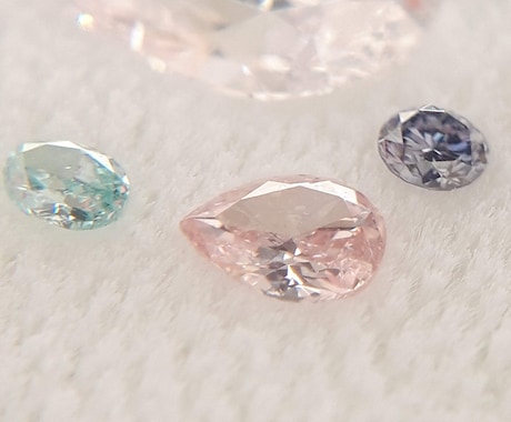 天然カラーダイヤモンドに関するご相談承ります カラーダイヤモンドを安全に購入したい方へ。コレクターより♡ イメージ1