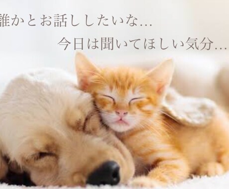 5分だけほんの少しでもお話しききます 誰かと話したいな、良いことでも不安なことでも、なにもなくても イメージ1