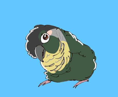 貴方の小さな家族の似顔絵お描きします 犬、猫、うさぎ、鳥、爬虫類、魚類どの種類でもお任せください！ イメージ2