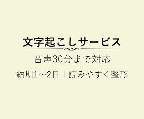 音声データを文字起こしし、読みやすく整形します イメージ1