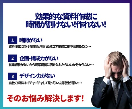 元営業職が早くて伝わる営業資料を０から作成します 企画や構成もお任せ下さい！顧客に響く資料でビジネスを加速 イメージ2
