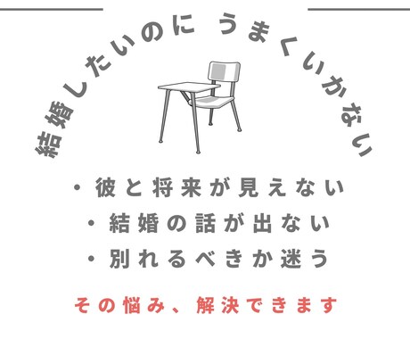その彼、結婚しません｜ハッキリ答えます 結婚したいのに進まない恋に悩む方。実体験ベースでお答えします イメージ1
