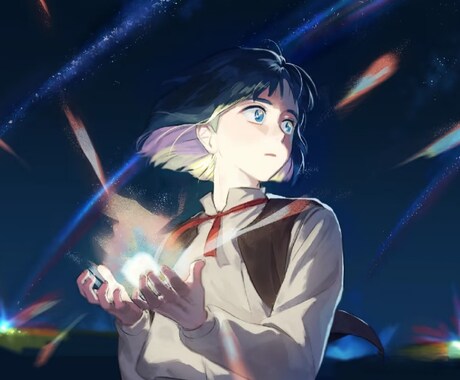 全てのジャンル依頼してもらったら描きます スマホのロック画面や背景などお悩みの方へ‼️ イメージ2