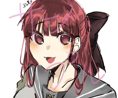 皆様のコテキャなどをアイコンにします あなた専用のアイコンイラストを描きます。 イメージ2