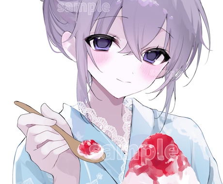 萌え地雷系♡ゆるっとらくがき風アイコンお描きします 短納期＆お手頃価格で量産系や地雷系の萌イラストお描きします♡ イメージ2