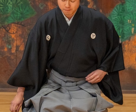 裃・袴など男性の和装の着装を致します 男性着物の着装のプロにお任せください イメージ1