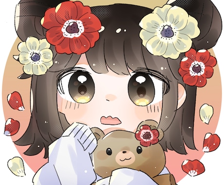 5日納品可能！うるうる可愛いイラストを描きます イメージ1