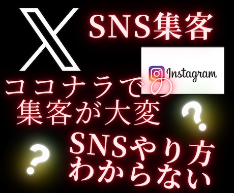 SNS始めたい、売り上げアップのお手伝いします あなたのお客様はどこにいる？SNS集客！３0日間並走します イメージ1